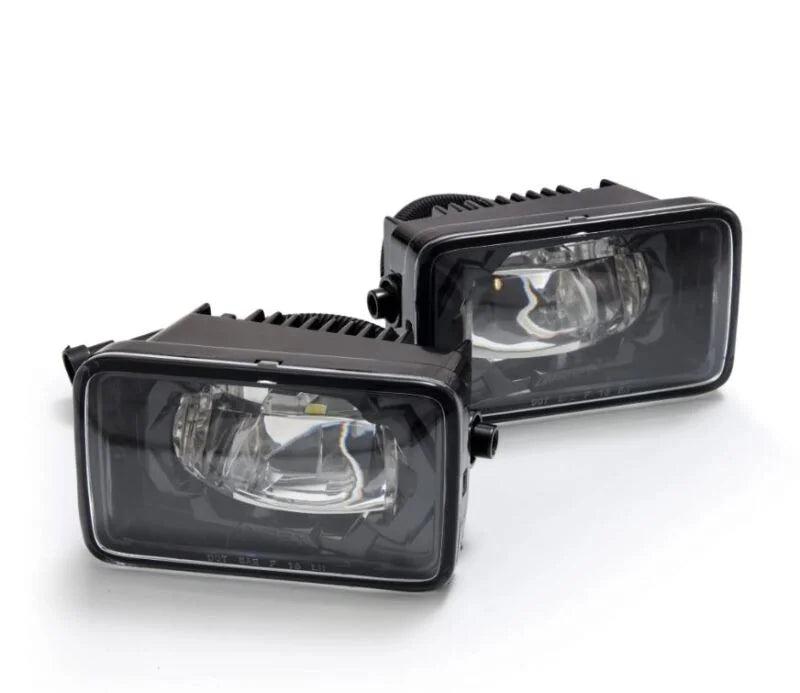 AlphaRex 15-20 Ford F150/17-22 Super Duty DoubleTap Dual Color LED Projector Fog Lights - Back View