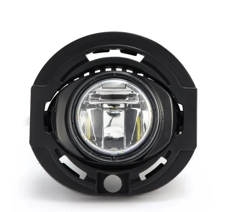 AlphaRex 15-23 Dodge Charger (Excludes SRT) DoubleTap Dual Color LED Projector Fog Lights - Installation View