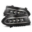 Load image into Gallery viewer, AlphaRex 15-23 Dodge Charger NOVA-Series LED Proj Headlights Blk w/Activtn Light &amp; Seq.Sig / SB DRL - Main Product View