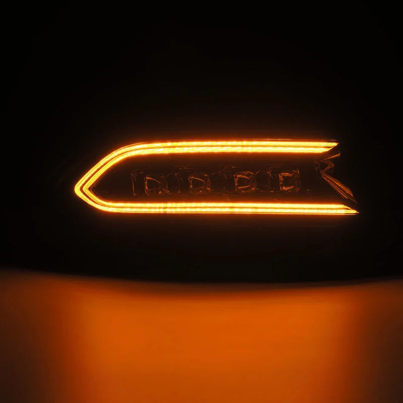 AlphaRex 15-23 Dodge Charger NOVA-Series LED Proj Headlights Blk w/Activtn Light & Seq.Sig / SB DRL - Additional View 5