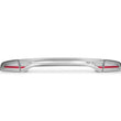 Load image into Gallery viewer, AlphaRex 15-23 Dodge Charger NOVA-Series Prismatic LED Tail Lights Chrome - Main Product View