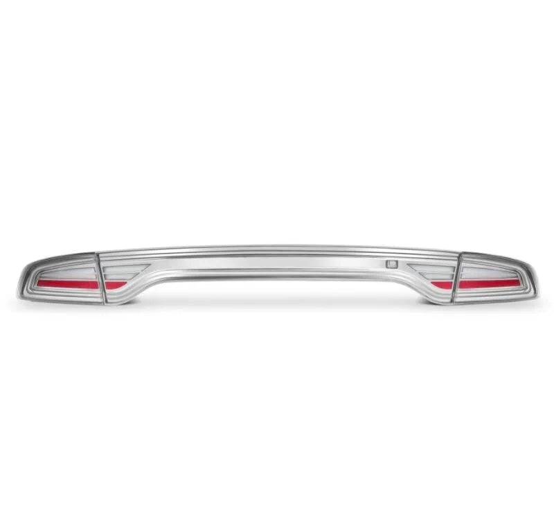 AlphaRex 15-23 Dodge Charger NOVA-Series Prismatic LED Tail Lights Chrome - Main Product View