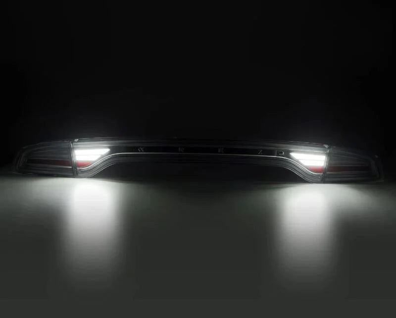 AlphaRex 15-23 Dodge Charger NOVA-Series Prismatic LED Tail Lights Chrome - Additional View 5