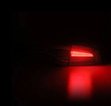 Load image into Gallery viewer, AlphaRex 15-23 Dodge Charger NOVA-Series Prismatic LED Tail Lights Smoke - Back View