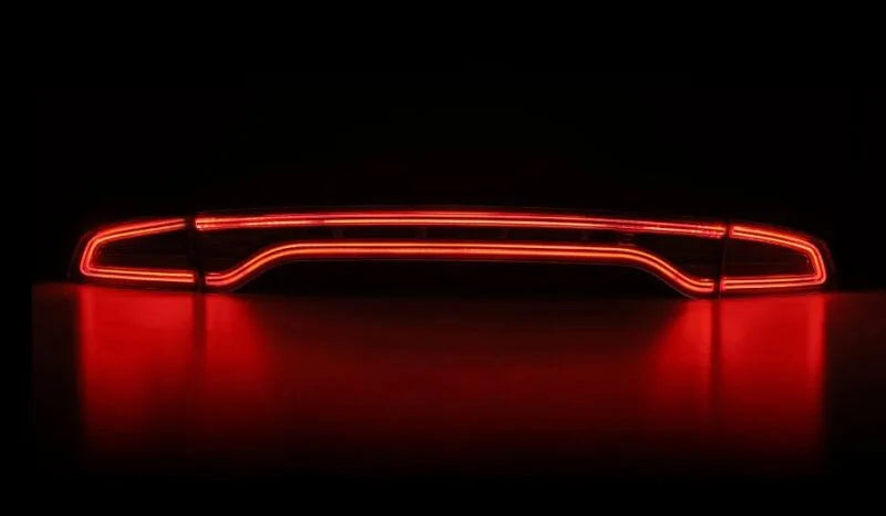 AlphaRex 15-23 Dodge Charger NOVA-Series Prismatic LED Tail Lights Smoke - Additional View 5