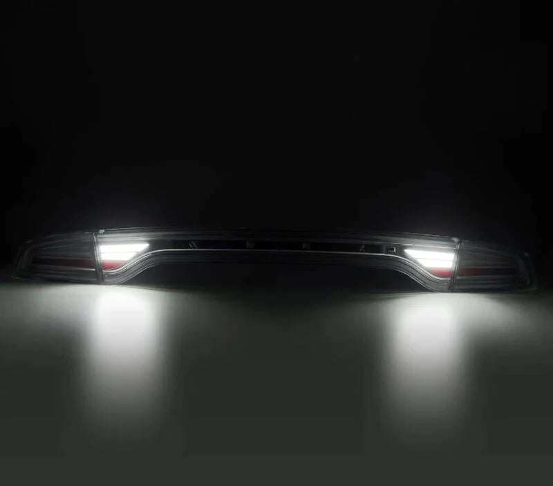 AlphaRex 15-23 Dodge Charger NOVA-Series Prismatic LED Tail Lights Smoke - Additional View 6