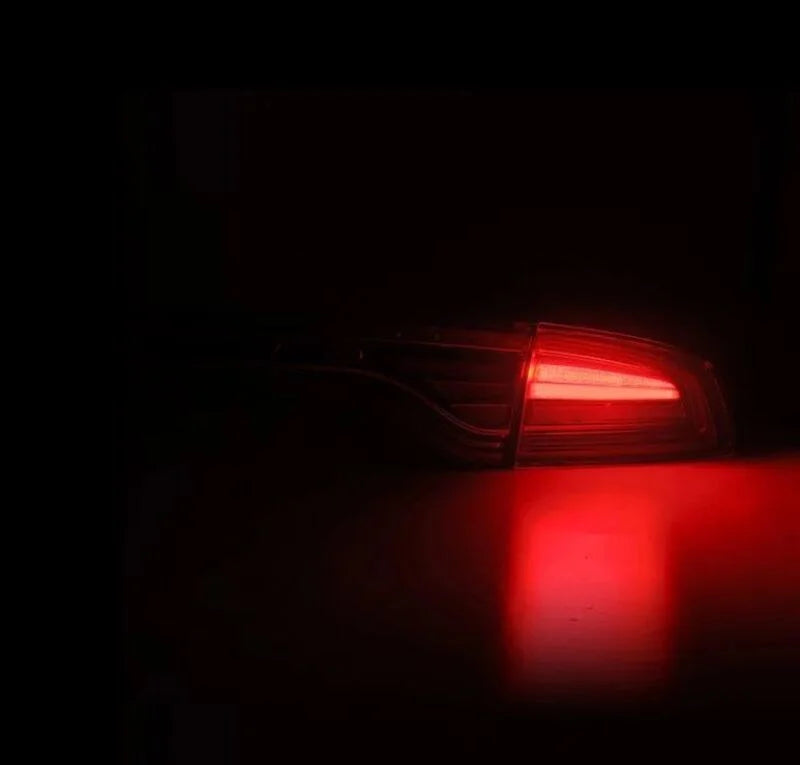 AlphaRex 15-23 Dodge Charger Nova-Series LED Tail Lights - Black - Side View