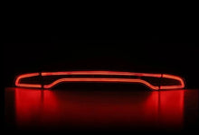 Load image into Gallery viewer, AlphaRex 15-23 Dodge Charger Nova-Series LED Tail Lights - Smoke - Back View