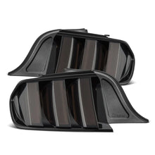 Load image into Gallery viewer, AlphaRex 15-23 Ford Mustang NOVA-Series Prismatic LED Tail Lights Alpha-Black - Main Product View