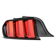 Load image into Gallery viewer, AlphaRex 15-23 Ford Mustang NOVA-Series Prismatic LED Tail Lights Alpha-Black - Side View