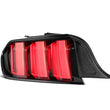 Load image into Gallery viewer, AlphaRex 15-23 Ford Mustang NOVA-Series Prismatic LED Tail Lights Black-Clear - Side View