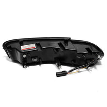 Load image into Gallery viewer, AlphaRex 16-18 Chevrolet Camaro PRO-Series LED Tail Lights Jet Black - Back View