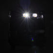 Load image into Gallery viewer, AlphaRex 16-18 Chevy 1500HD NOVA-Series LED Proj Headlghts Alpha BK Atv Lgt/SeqSig &amp; DRL(Req 810023) - Back View