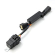 Load image into Gallery viewer, AlphaRex 16-18 GMC Sierra Stock LED Headlights to AlphaRex Projector Headlight Converters - Side View