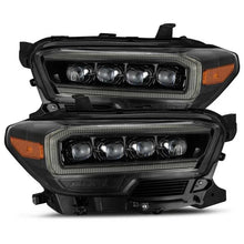 Load image into Gallery viewer, AlphaRex 16-20 Toyota Tacoma NOVA LED Projector Headlight Plank Style Alpha Black w/Activation Light - Main Product View