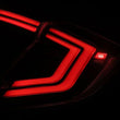 Load image into Gallery viewer, AlphaRex 16-21 Honda Civic Hatchback / Type-R FK8 Nova-Series LED Tail Lights (Pair) - Black - Side View