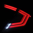Load image into Gallery viewer, AlphaRex 16-21 Honda Civic Hatchback / Type-R FK8 Nova-Series LED Tail Lights (Pair) - Clear - Installation View