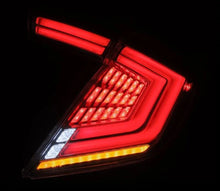 Load image into Gallery viewer, AlphaRex 16-21 Honda Civic Hatchback / Type-R FK8 Nova-Series LED Tail Lights (Pair) - Clear - Additional View 6