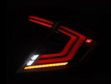 Load image into Gallery viewer, AlphaRex 16-21 Honda Civic Hatchback/ Type-R FK8 Nova-Series LED Tail Lights (Pair) - Alpha Black - Additional View 6