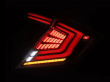 Load image into Gallery viewer, AlphaRex 16-21 Honda Civic Hatchback/ Type-R FK8 Nova-Series LED Tail Lights (Pair) - Alpha Black - Additional View 7