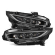 Load image into Gallery viewer, AlphaRex 16-21 Honda Civic NOVA-Series LED Proj Headlights Blk w/Activation Light &amp; Seq.Sig / SB DRL - Main Product View
