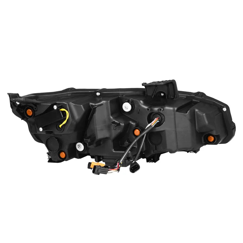 AlphaRex 16-21 Honda Civic NOVA-Series LED Proj Headlights Blk w/Activation Light & Seq.Sig / SB DRL - Additional View 5