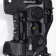 Load image into Gallery viewer, AlphaRex 17-19 Ford F-250 SD PRO-Series Proj Headlights Plank Style Black w/Activ Light/Seq Signal - Back View