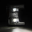 Load image into Gallery viewer, AlphaRex 17-19 Ford F-250/350/450/550 Super Duty LUXX-Series LED Proj Headlights Chrome w/SS &amp; SBDRL - Additional View 6