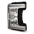 Load image into Gallery viewer, AlphaRex 17-19 Ford F-250/350/450/550 Super Duty NOVA-Series LED Proj Headlights Chrome w/SS &amp; SBDRL - Additional View 9