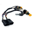 Load image into Gallery viewer, AlphaRex 17-20 Ford F-150 Raptor Wiring Adapter Stock LED Headlights to AlphaRex Headlight Converter - Side View