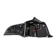 Load image into Gallery viewer, AlphaRex 17-22 Tesla Model 3 PRO-Series LED Tail Lights Jet Black w/Seq Sig - Back View