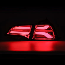 Load image into Gallery viewer, AlphaRex 17-22 Tesla Model 3 PRO-Series LED Tail Lights Red Smoke w/Seq Sig - Additional View 5