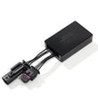 Load image into Gallery viewer, AlphaRex 17-23 Tesla Model 3/Y Stock Reflector Headlights to ARX Fog Lights Decoder Wiring Adapter - Installation View
