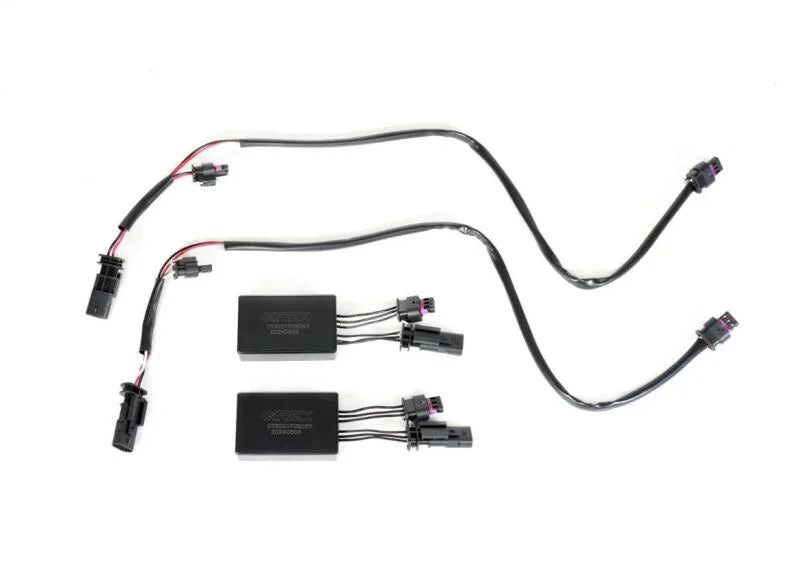 AlphaRex 17-23 Tesla Model 3/Y Stock Reflector Headlights to ARX Fog Lights Decoder Wiring Adapter - Additional View 5