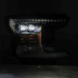 Load image into Gallery viewer, AlphaRex 18-19 Ford F-150 NOVA LED Proj Headlights Plank Style Matte Black w/Activ Light/Seq Signal - Additional View 5
