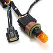 Load image into Gallery viewer, AlphaRex 18-20 Ford F-150 Lariat Wiring Adapter Stock Proj Headlight to AlphaRex Headlight Converter - Installation View