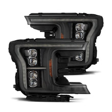 Load image into Gallery viewer, AlphaRex 18-20 Ford F-150 NOVA LED Proj Headlight  Blk (14th Gen G2 Style) - Main Product View