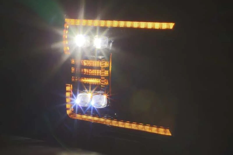 AlphaRex 18-20 Ford F-150 NOVA LED Proj Headlight Plank Style Alpha Blk w/Activ Light/Seq Signal/DRL - Additional View 6