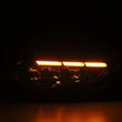 Load image into Gallery viewer, AlphaRex 18-20 Ford Mustang NOVA LED Proj Headlights Alpha-Black w/Activ Light/Seq Signal/Switch DRL - Side View