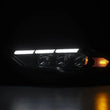 Load image into Gallery viewer, AlphaRex 18-20 Ford Mustang NOVA LED Proj Headlights Black w/Activ Light/Seq Signal/Switch DRL - Additional View 5