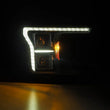 Load image into Gallery viewer, AlphaRex 18-21 Ford F150 PRO-Series Projector Headlights - Black w/DRL &amp; Seq Signal - Side View