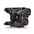 Load image into Gallery viewer, AlphaRex 18-21 Ford F150 PRO-Series Projector Headlights - Black w/DRL &amp; Seq Signal - Back View