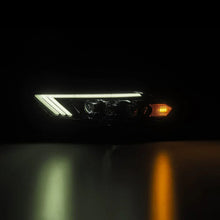 Load image into Gallery viewer, AlphaRex 18-22 Ford Mustang NOVA-Series LED Projector Headlights Alpha-Black - Installation View