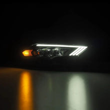 Load image into Gallery viewer, AlphaRex 18-22 Ford Mustang NOVA-Series LED Projector Headlights Black - Additional View 5