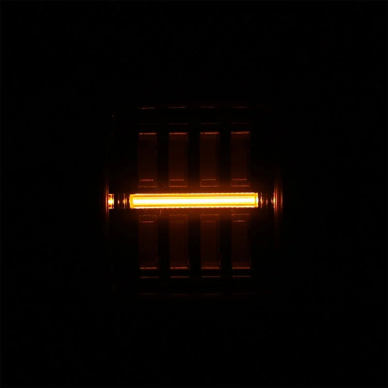 AlphaRex 18-23 Jeep Wrangler JL NOVA Prismatic LED Taillights Alpha-Black - Side View