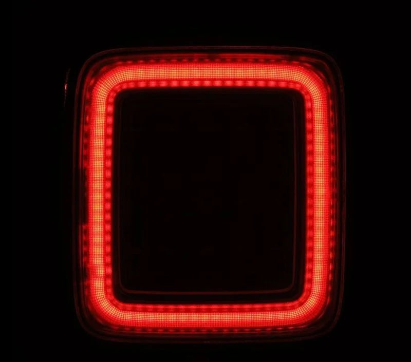 AlphaRex 18-24 Jeep Wrangler JL NOVA-Series LED Tail Lights - Side View