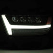Load image into Gallery viewer, AlphaRex 19-20 Ram 1500HD NOVA LED Proj Headlights Plank Style Chrome w/Activ Light/Seq Signal/DRL - Back View