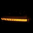 Load image into Gallery viewer, AlphaRex 19-20 Ram 1500HD PRO-Series Proj Headlights Plnk Style Jet Blk w/Activ Light/Seq Signal/DRL - Back View