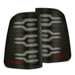 Load image into Gallery viewer, AlphaRex 19-21 Dodge Ram 1500 Luxx-Series LED Tail Lights Black w/Activ Light/Seq Signal - Main Product View