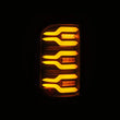 Load image into Gallery viewer, AlphaRex 19-21 Dodge Ram 1500 Luxx-Series LED Tail Lights Black w/Activ Light/Seq Signal - Back View